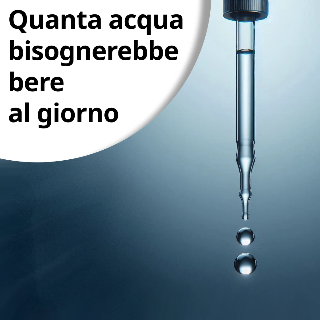 Calcolatore acqua da bere – quanta acqua bere al giorno