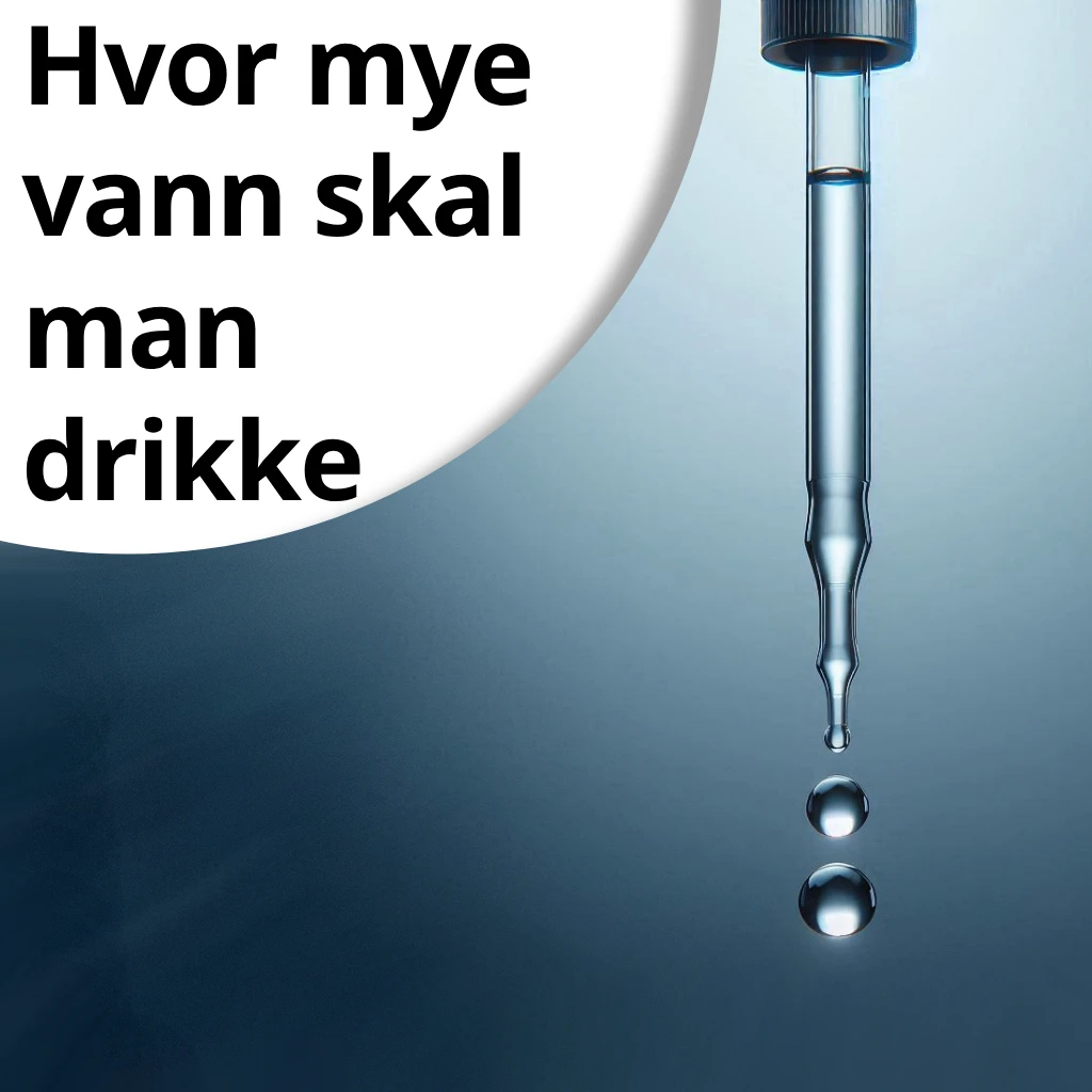 Vannforbruk Kalkulator – Hvor mye vann skal man drikke